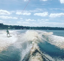 Training am Lake Minnehaha (USA)